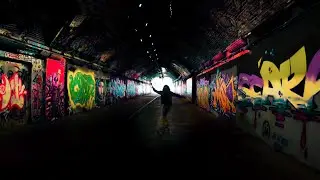 That Tunnel at Waterloo Fisheye Lens GH5 LOW LIGHT Video