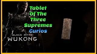 Black Myth Wukong: Tablet of the Three Supremes Curios