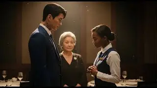 Black Waitrss Greted The Korean Mafia Boss’s Mother at a Privte diner The Busan Acent in Her Voice .