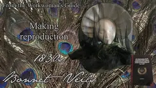 1830s Bonnet Veils  ||  A Historical Sewing Vlog