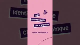 Logo, identit&eacute; visuelle, charte graphique, quelle diff&eacute;rence ? 🎨 #identitevisuelle #chartegraphique