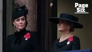 Kate Middleton attends Remembrance Sunday with Prince William and King Charles after cancer battle