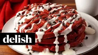 Red Velvet Waffles | Delish