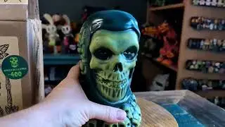 Designer Con Exclusive Misfits Crimson Ghost x Yesterdays Green Hell Edition Tiki Mug Review