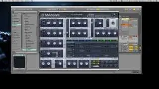 Sub Focus - Falling down dubstep lead tutorial with NI Massive Ableton Live OWSLA