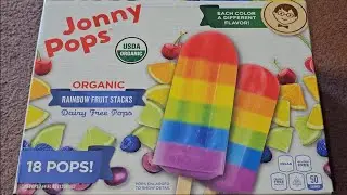 Costco Item Review Jonny Pops Organic Rainbow Fruit Stacks Taste Test