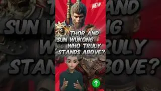 &ldquo;When Monkey King Meets Thunder God &ndash; Ultimate Power Comparison!&rdquo;#wukong#thor