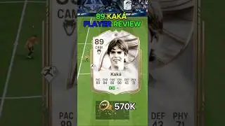 89 icon KAK&Aacute; player review ea fc 26 #shorts #short #eafc26 #fc26