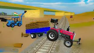 😱 JCB Ki Galti Se Tractor Trolley Bigad Gayi! | Farming Game 3D