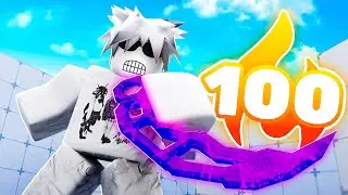 Can I Get A 100 STREAK Using KNIFE ONLY?! (Roblox Rivals)
