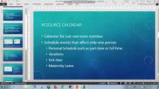 How to Work with Resource Calendars in Project 2013