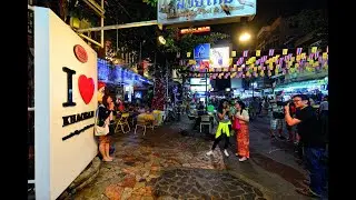 Bangkok NIGHTLIFE - KHAOSAN ROAD November 2024