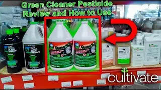 Green Cleaner Concentrated Pesticide Review and How to Apple #OKC #Oklahomacity #oklahoma