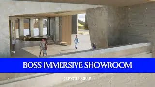 BOSS Immersive Showroom by Exclusible x Polycount