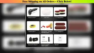 SPTA 3inch 10mm Random Orbit Dual Action Polisher Mini Car Polisher Electric Car Beauty Polishing