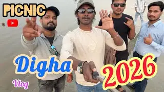 Picnic in Digha 2026|| New year vibes #travel #travelvlog #digha #dighaseabeach #dighatourism #vlog 