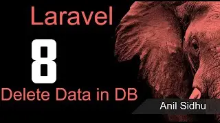 Laravel 8 tutorial - Delete Data in Database