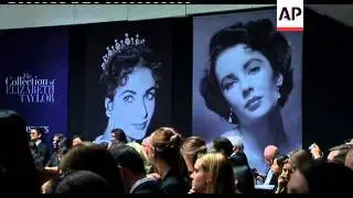 Elizabeth Taylor's jewelry, clothes and other possessions go on sale