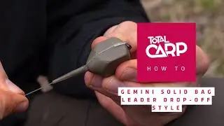 Как ловить рыбу стилем «Drop-off» с помощью подлесков Gemini Solid Bag Leaders!