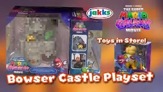 Mario Galaxy Movie Bowser's Castle Playset Found in Store | Jakks Pacific Bowser Jr, Rosalina & More