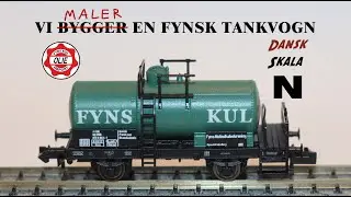 En Fynsk tankvogn i skala N