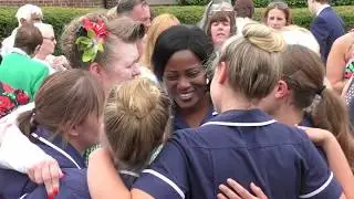 (Pt5) RICK AUBREY'S ROCKABILLY FUNERAL  SOUTHEND, ESSEX 9/7/2019 Outside Crematorium after Service