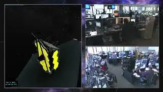 Mission Control Live: James Webb Space Telescope Mirror Deployment #JWSTmirrordeployment
