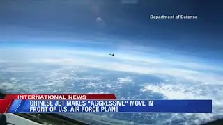 Chinese jet makes 