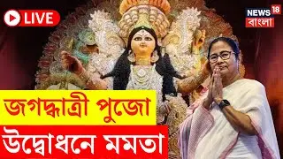 Mamata Banerjee LIVE | Jagaddhatri Puja উদ্বোধনে মুখ্যমন্ত্রী, দেখুন | Bangla News