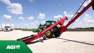 AGI Wheatheart - X-Tend Retracting Swing Hopper