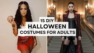 15 DIY Halloween Costumes for Adults | Easy, Creative & Budget-Friendly Ideas  #diyhalloweencostumes