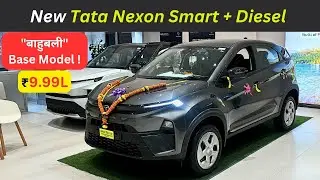 2024 Tata Nexon Smart Plus Diesel 👌 Variant Review ✅Tata Nexon 2024 Model | nitin ghule