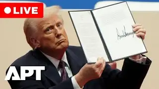 LIVE | Donald Trump Participates in White House Signing Ceremony in Oval Office | APT