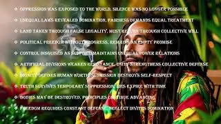Reggae | The Voice of African Martyrs & Heroes | Track 1