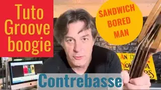Apprend “Sandwich bored man” blues by An Diaz & Yokatta Brothers Tutoriel contrebasse pas à pas