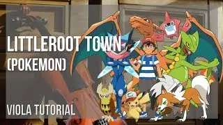 How to play Littleroot Town (Pokemon) by Junichi Masuda on Viola (Tutorial)