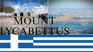 Mount Lycabettus Athina Greece 🇬🇷 #athina #greece #acropolis 