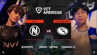 ENVY vs EG — VCT Americas Kickoff — Semana 1 Día 1 — Mapa 1