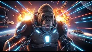 King Kong enters the great space battle