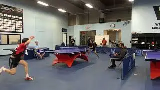 Weschester Table Tennis Center October 2022 Open SIngles Final - Romain Lorentz vs Aditya Sareen