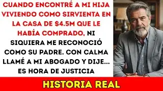 Después De 15 Años Fuera, Volví Y Encontré A Mi Hija Viviendo Como Criada En La Casa Que Le Compré.