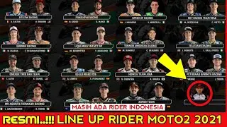 Line Up Rider Moto2 2021 - Daftar Pembalap Moto2 2021 - Rider Moto2 2021 | Rider motogp 2021