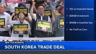Trump announces trade agreement with South Korea ahead of August 1 tariff deadline