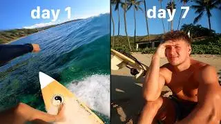 I Surfed Everyday for a Week