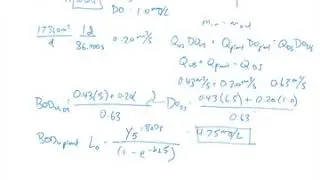 DO BOD Example Problem 1