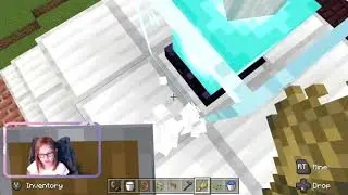 Inside Minecraft Beacons and Iron Golem eats wheat!?!?