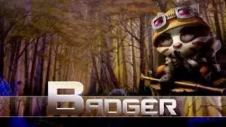 League of Legends: Badger Teemo (HQ Skin Spotlight)