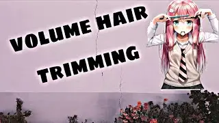 Volume hair trimming method/ Deed hair cutting knowledge for beginners 
