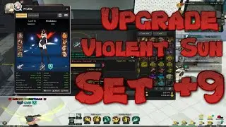 Soulworker Zone | Upgrade Violent Sun Set +9