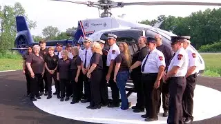 Cranesville Volunteer Fire receives helipad for three counties